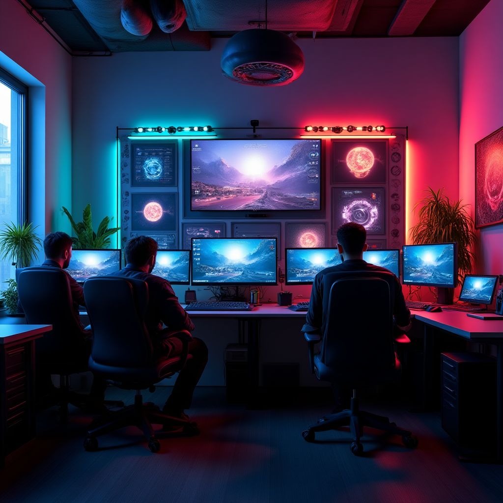 Team Gaming Session
