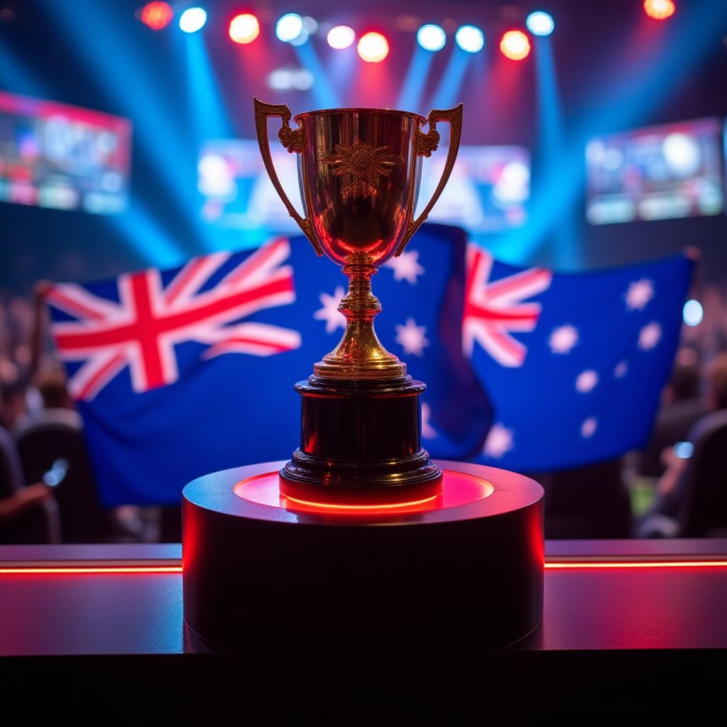 Competitive Gaming Championship Victory