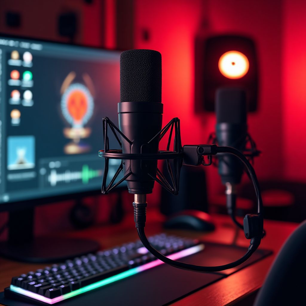 Gaming Podcast Interview Recording
